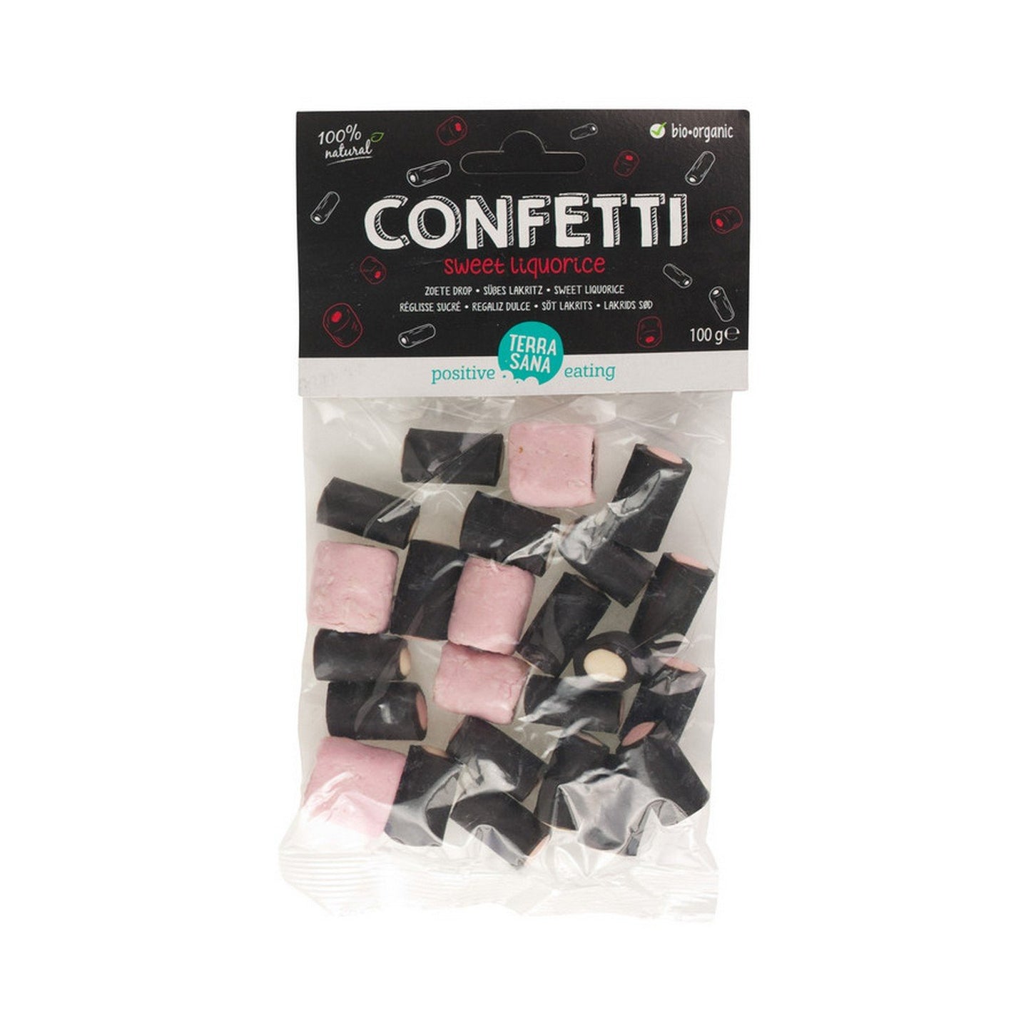 Terrasana Confetti Regaliz Dulce 100 G 100 G 100 ml