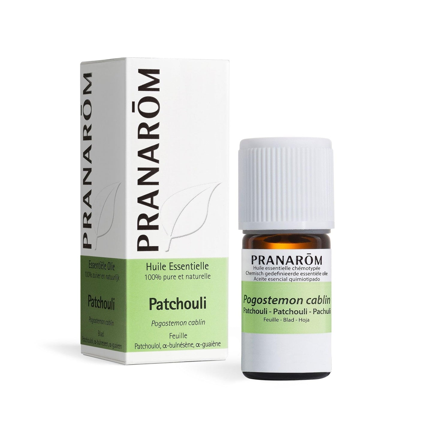 PRANAROM - Pachuli Hoja - Aceite Esencial - AEQT - 5ml