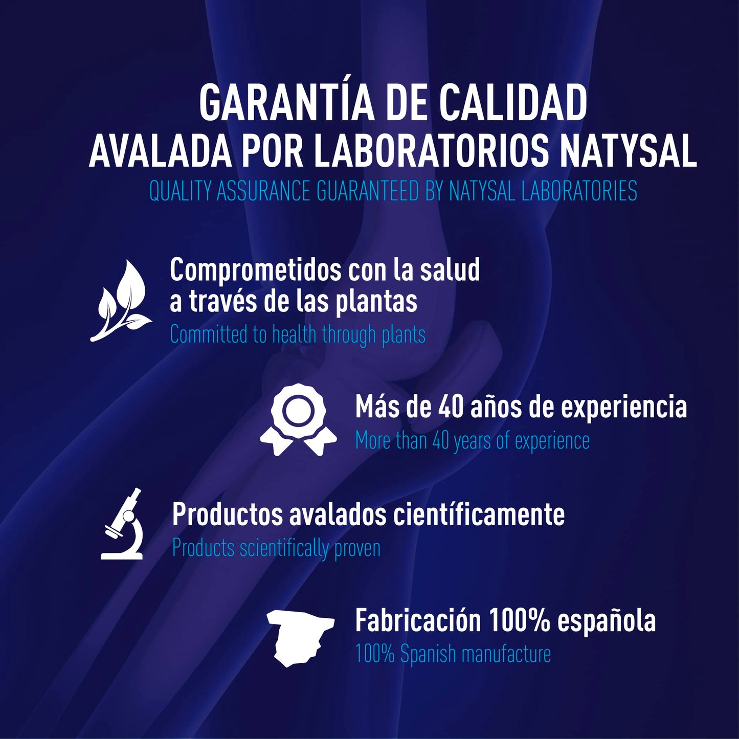 MAGNESIO + B6 | 60 comp. Cansancio-Huesos-Músculos | Natysal