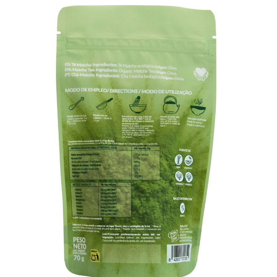 ARTEMIS DOYPACK MATCHA - ECO - 70G