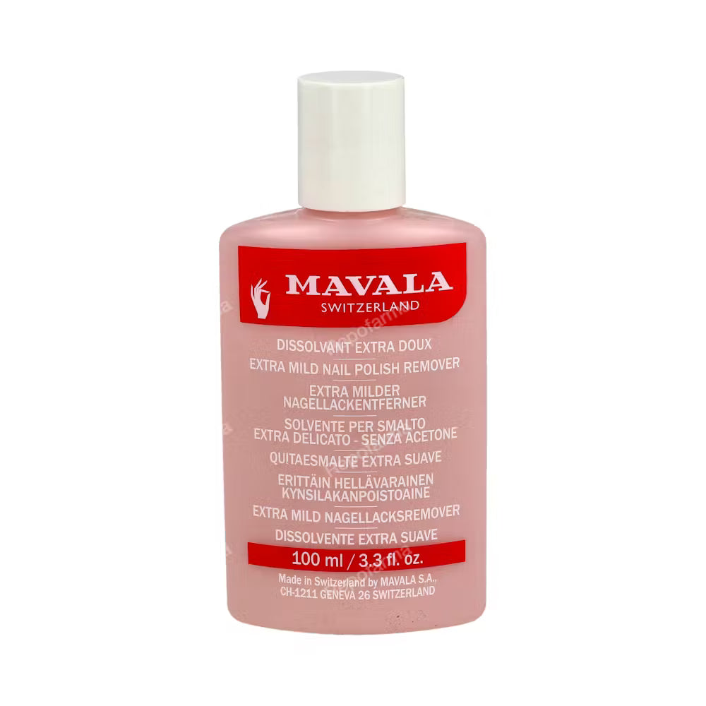 MAVALA QUITAESMALTE ROSA sin acetona - 100ml.