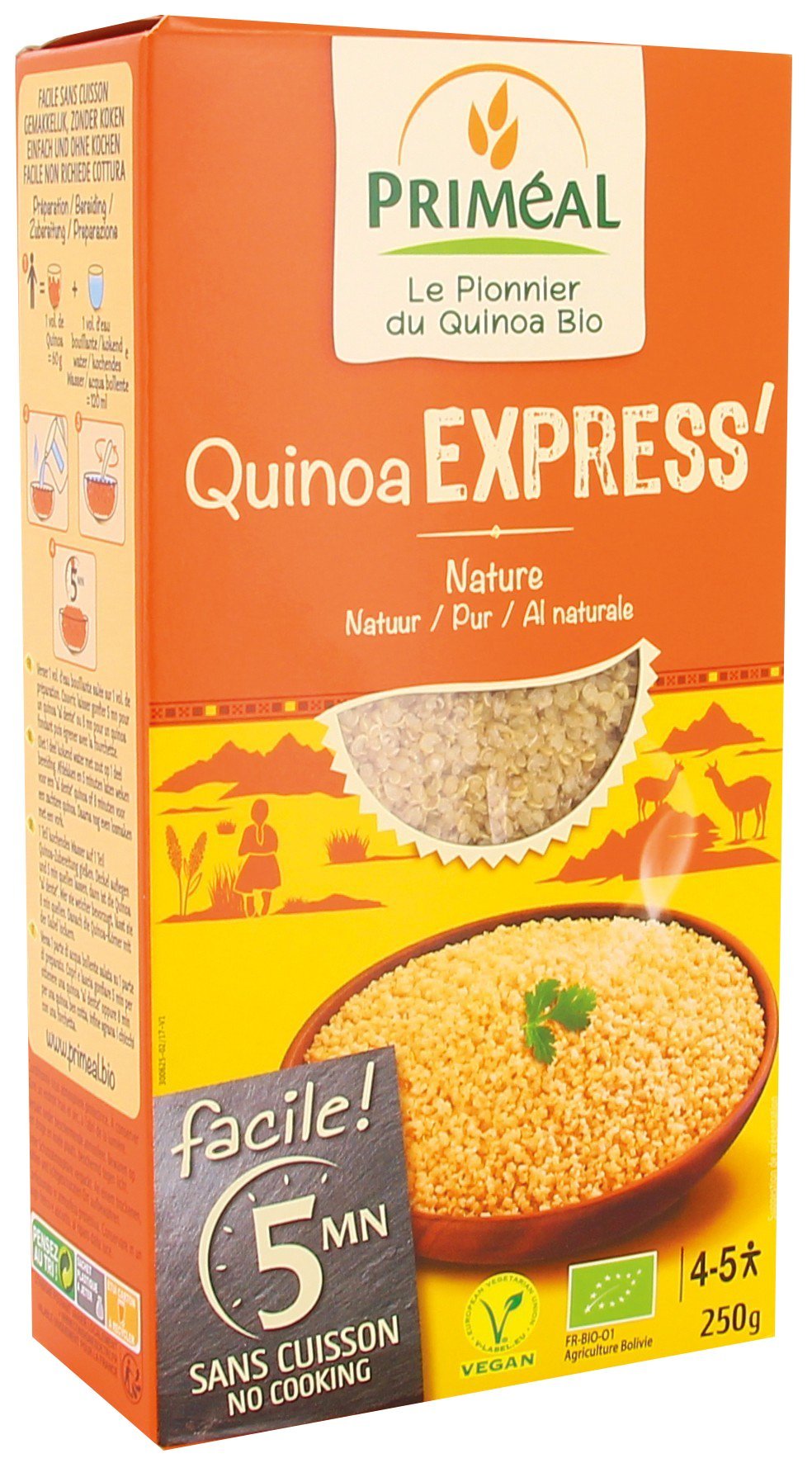 Primeal Quinoa Express Nature 250G
