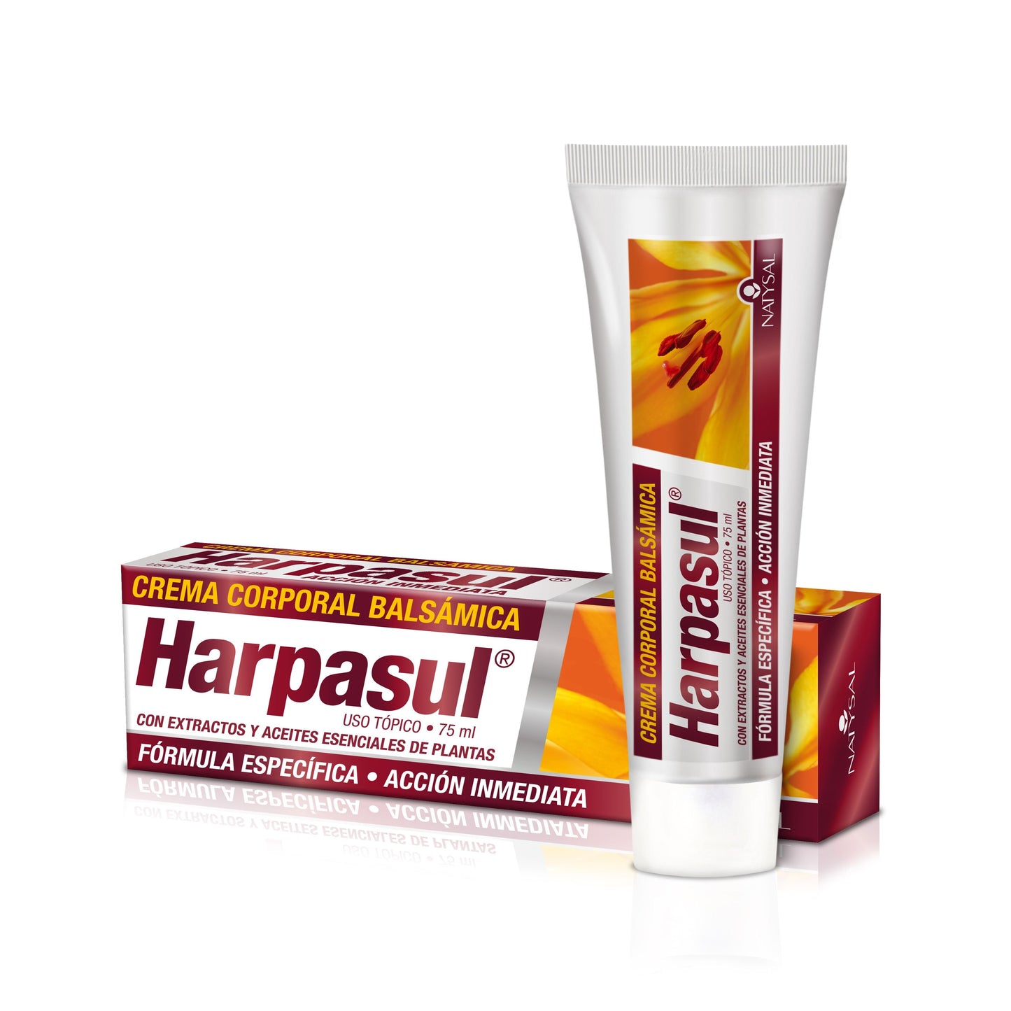 Crema Muscular Harpasul con Aceites Esenciales Natysal 75 ml