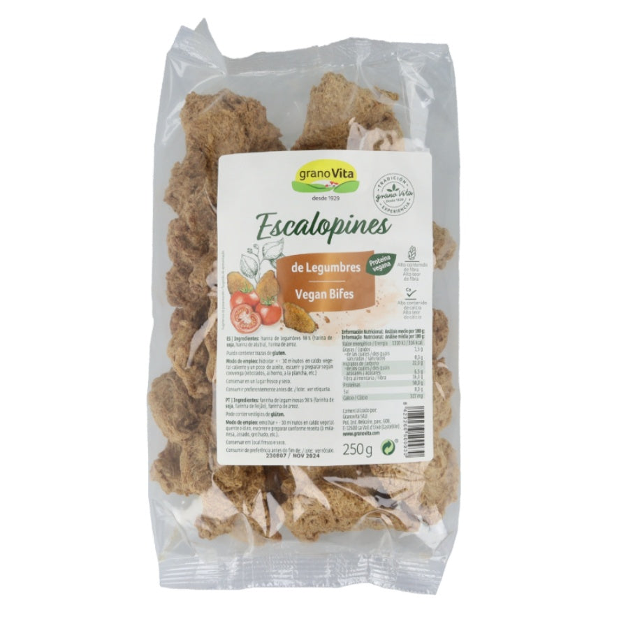 Escalopines de Legumbres SinGluten 250g Granovita