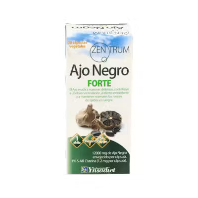 YNSADIET EXT. AJO NEGRO 30cap.