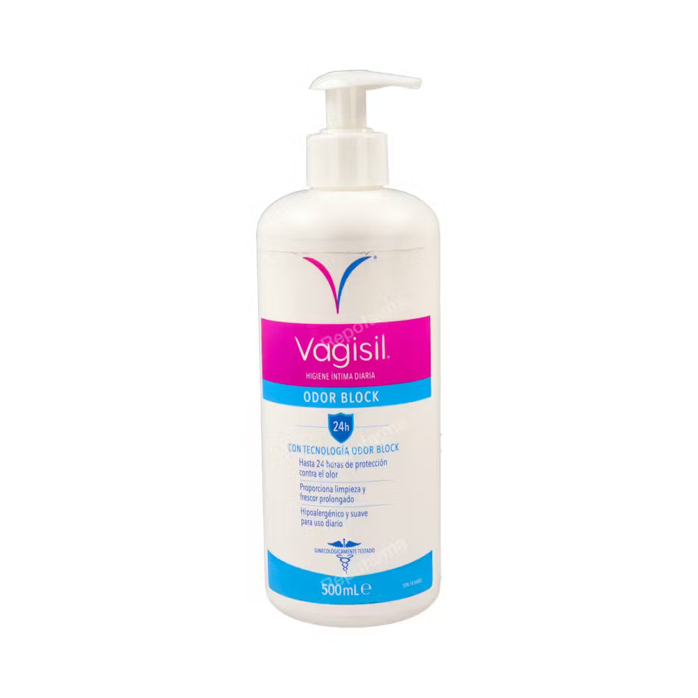 VAGISIL HIGIENE INTIMA ODORBLOCK 500 ML
