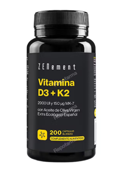 Zenement Vitamina D3 + K2