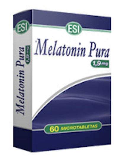 Melatonina Pura 1,9 mg ESI – 60 comprimidos para sueño profundo