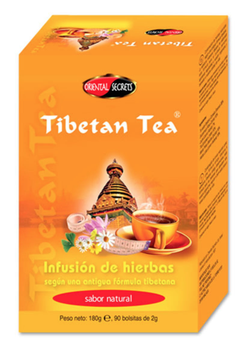 Té tibetano sabor natural 90 bolsitas - hierbas 100% orgánicas
