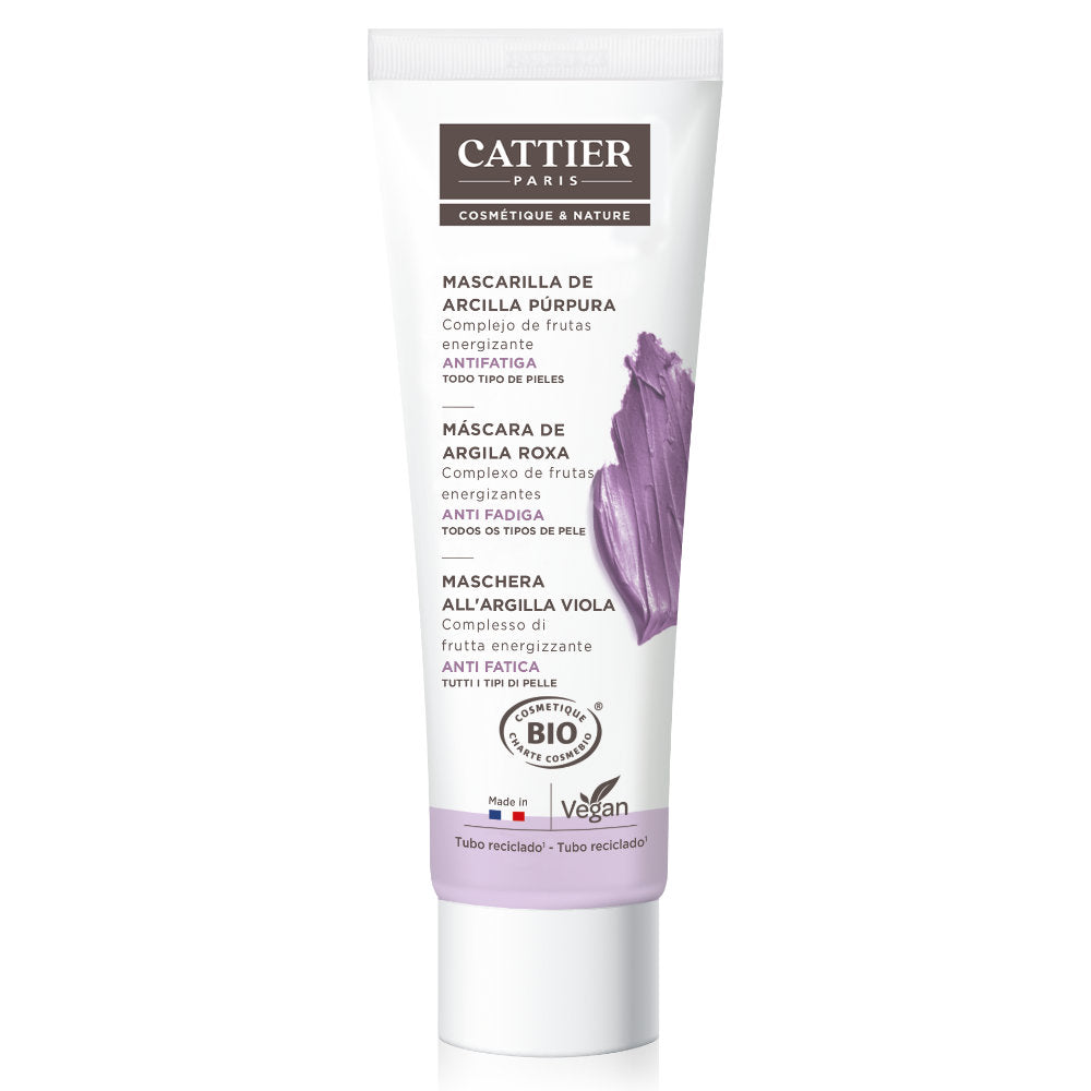 Mascarilla facial antifatiga de Arcilla Púrpura 100ml