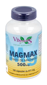VBYOTICS MAGMAX citrato de magnesio 500mg. 100cap.