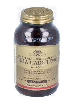 SOLGAR BETACAROTENO OCEANICO 7mg 180cap