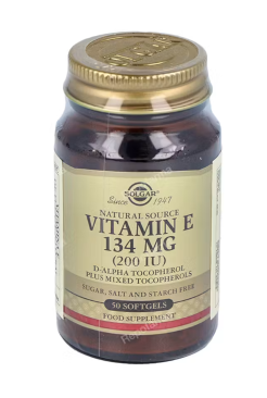 SOLGAR VITAMINA E 200UI (134mg) 50cap.blanda