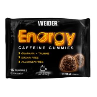 WEIDER GUMMY ENERGY caffeine cola 16gummiesx15uds.