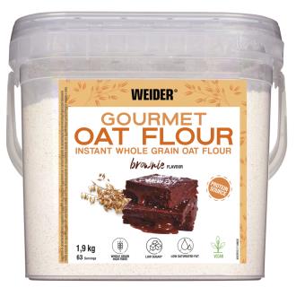 WEIDER HARINA DE AVENA brownie 1,9kg.