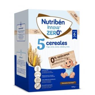 NUTRIBEN PAPILLA INNOVA 5 CEREALES 0% 500G