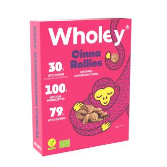 WHOLEY CINNA ROLLIES cereal 275 gr BIO VEGAN