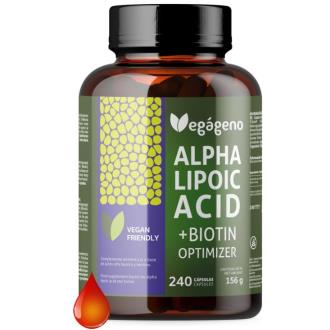 ALPHA LIPOIC ACID con acido folico 600 mg 240 cap.