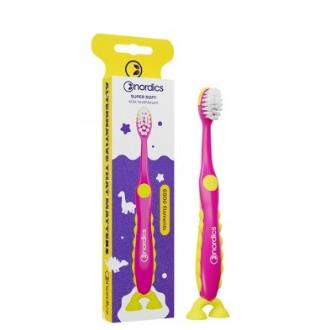 CEPILLO DENTAL NIÑOS 6.900 DINOSAURIO ROSA