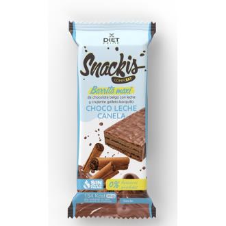 DIET PRIME SNACKIS COMPLEAT barrita maxi leche canela 12 ud
