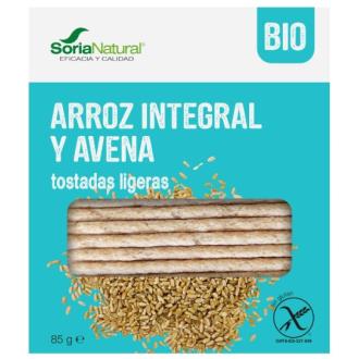 TOSTADAS DE ARROZ integral Y AVENA 85 gr BIO SG