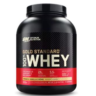 ON 100% WHEY GOLD STAND FRENCH VANILLA CREME 2280G