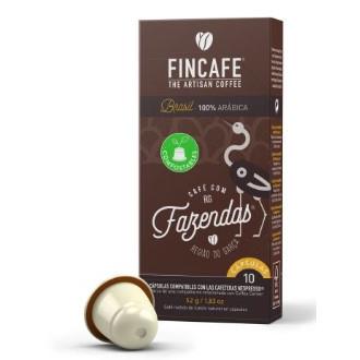 CAFE BRASIL FAZENDAS 10 capsulas compostables.