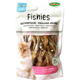 SNACK MASCOTAS CAT FISHIES PESCADOS SECOS 50GR VET