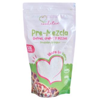 PRE-MEZCLA SALADA para gofres-crepes 400gr.