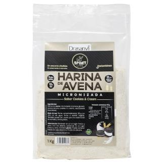 HARINA AVENA SABOR COOKIES & CREAM 1KG SPORT LIVE