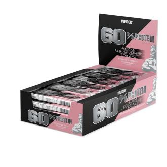 WEIDER PROTEIN 60 barritas fresa-yogur 24uds.