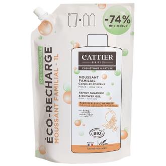 RECARGA GEL DUCHA Y CHAMPU FAMILIAR SS 1L