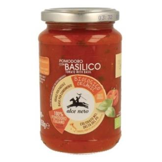SALSA DE TOMATE con Albahaca 350 gr BIO