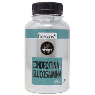 CONDROITINA + GLUCOSAMINA 90 caps. SPORT LIVE