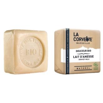 LA CORVETTE JABON EN PASTILLA leche de burra 100gr. BIO