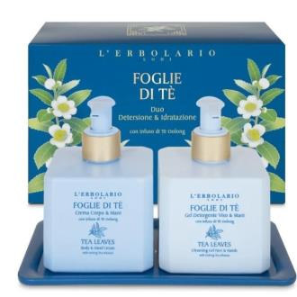 HOJAS DE TE crema cuerpo-manos+gel cara-manos 2udx250 ml