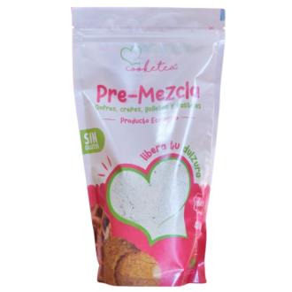 PRE-MEZCLA DULCE para gofres-crepes 400gr.