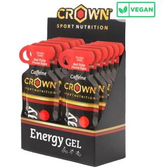 ENERGY GEL FRUTOS ROJOS + CAFEINA 12 X 40G
