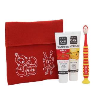 DESAYUNO HIGIENE BUCAL NIÑOS BOLSA ROJA