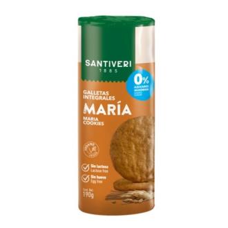 GALLETAS INTEGRALES MARIA 0% azucares 190gr.