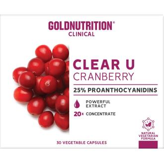 CLEAR-U CRANBERRY 30cap.