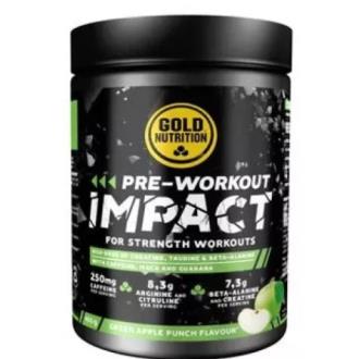 PRE-WORKOUT IMPACT manzana verde 400gr.