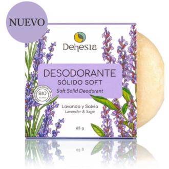 DESODORANTE SOLIDO SOFT BIO CON LAVANDA-SALVIA 65GR
