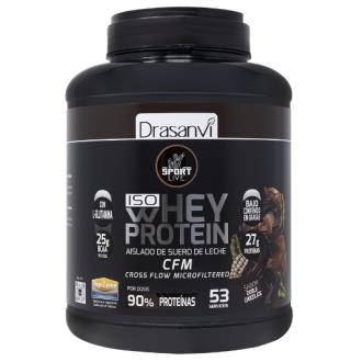 WHEY PROTEIN AISLADO DOBLE CHOCOLATE 1,6KG SPORT