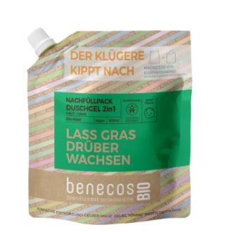 GEL DE BAÑO 2en 1 cañamo recarga 500ml BIO VEGANO