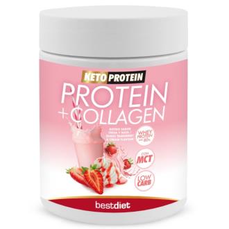 PROTEIN + COLLAGEN FRESA NATA SHAKE 400 gr.