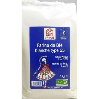 HARINA DE TRIGO BLANCA TYPE-65 1kg BIO