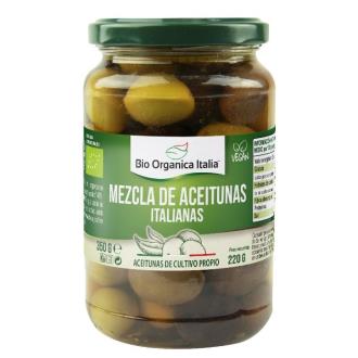 ACEITUNAS MEZCLA italianas 350 gr DEMETER
