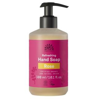 Jabon de manos de rosas con dispensador Bio 300ml Urtekram