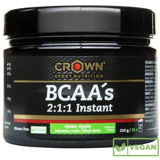 BCAAS INSTANT MANZANA VERDE 210 G (30 PORCIONES)